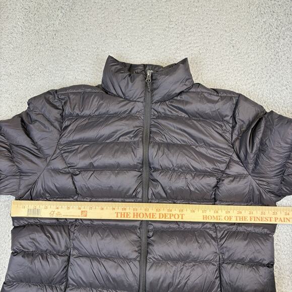 Eddie Bauer Puffer Jacket Women’s Plus Size 1X Black Down EB650 Hiking Outdoors - Picture 7 of 10